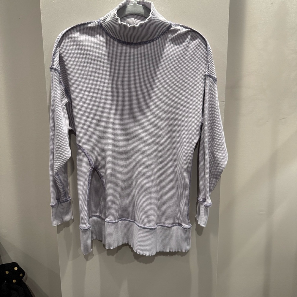 Urban Outfitters Purple Alabaster Womens Waffle Knit Turtleneck - Picture 10 of 12